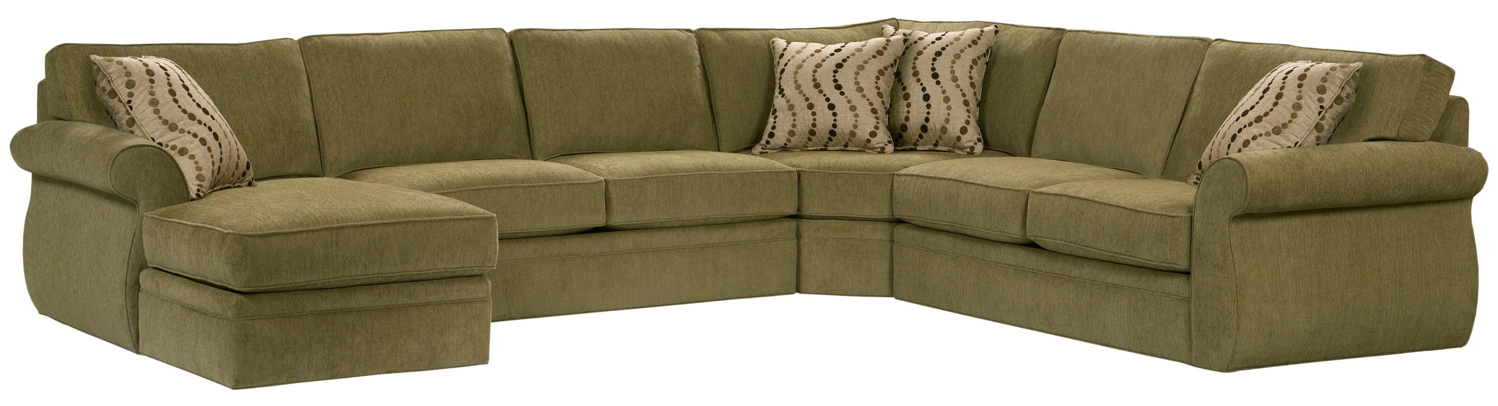 Broyhill Furniture Veronica Chaise Sectional Baer's Furniture Sofa